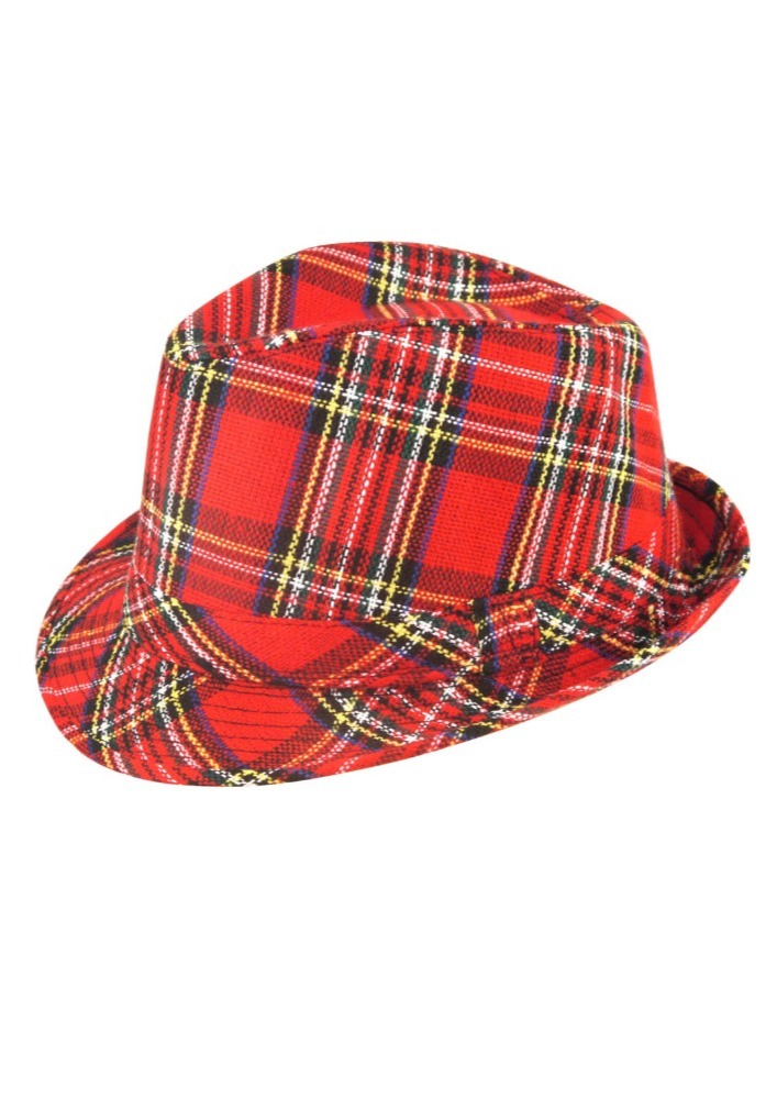 Click to view product details and reviews for Adults Tartan Trilby Hat. Click to view product details and reviews for Adults Tartan Trilby Hat.