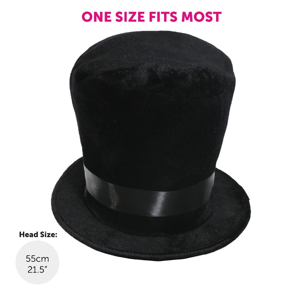 Child's Victorian Soft Top Hat Accessory