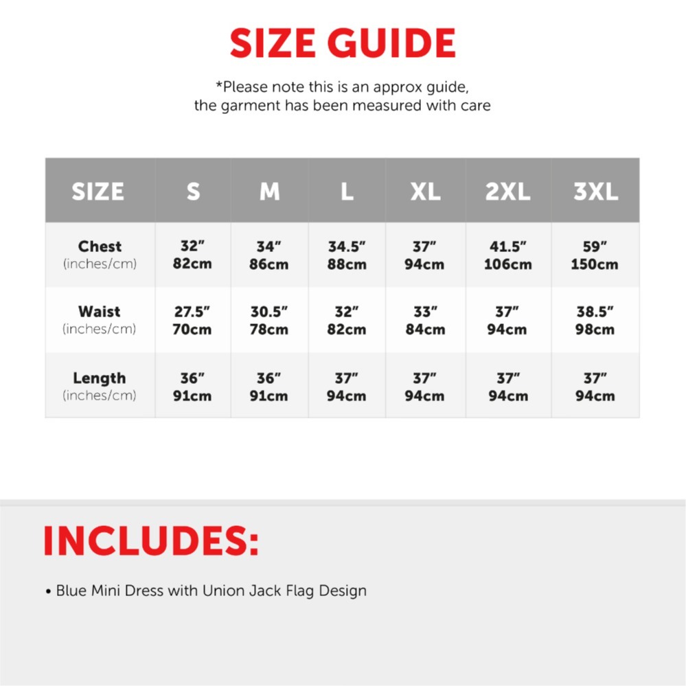 Men's Union Jack Dress Stag Do Costume