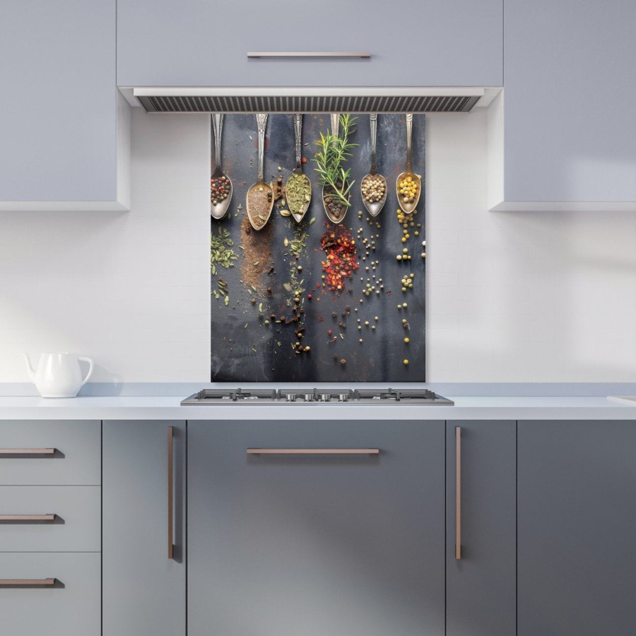 Click to view product details and reviews for Aromatic Ensemble Spice Medley Kitchen Splashback W600mm X H750mm.