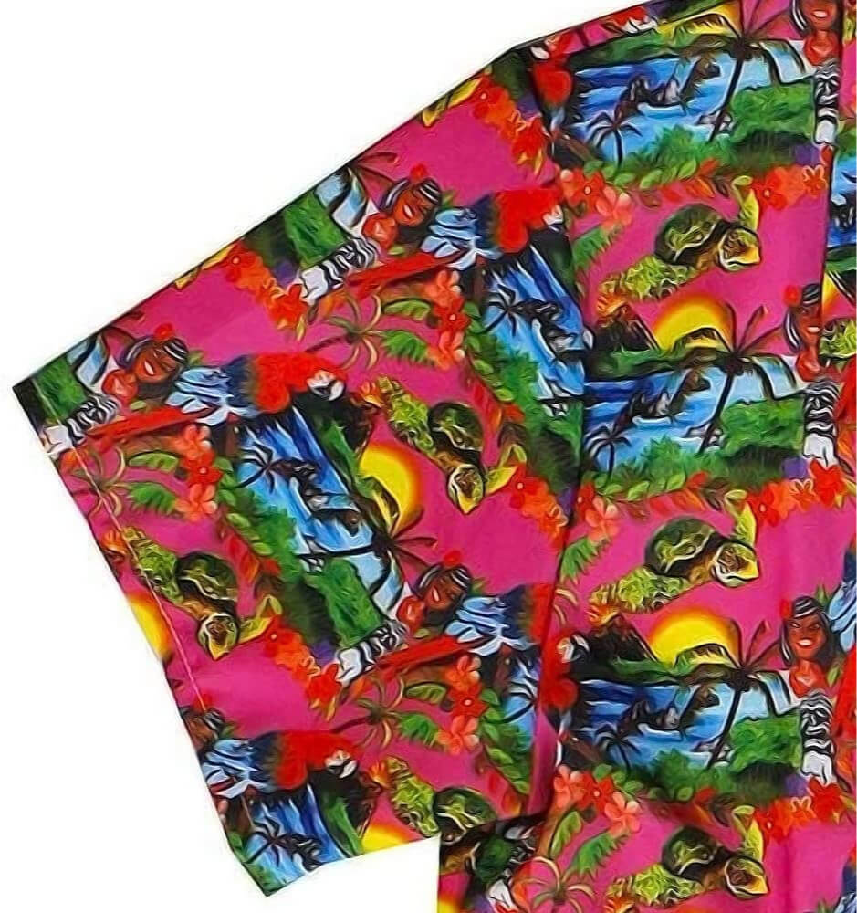 PINK HAWAIIAN SHIRT