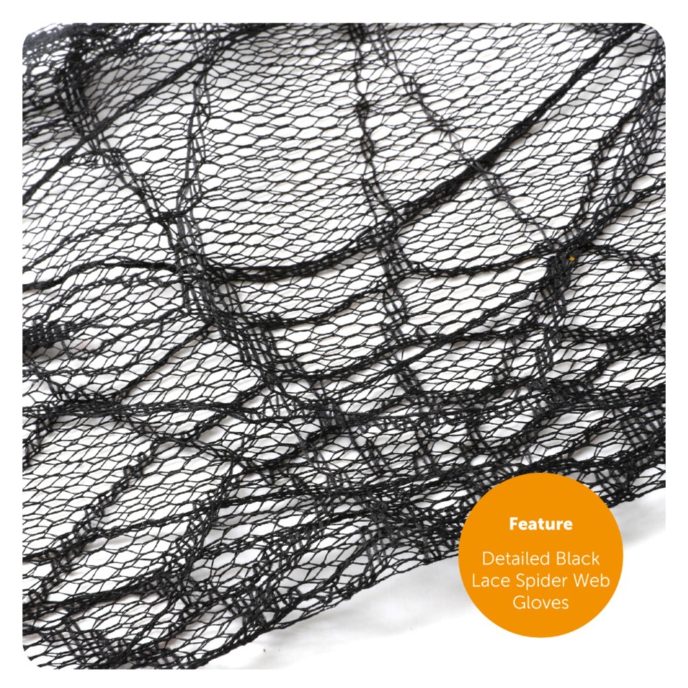 Halloween Corpse Bride of Darkness with Gloves