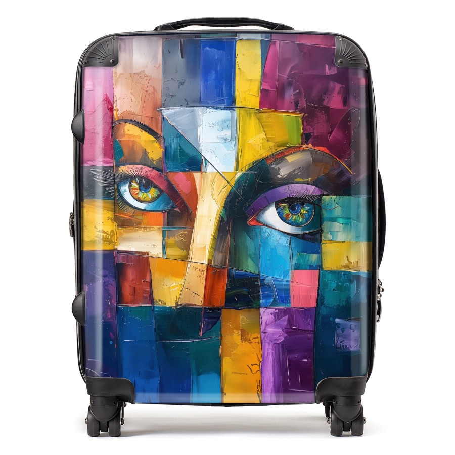 Click to view product details and reviews for Fragmented Vision Eyes Of The Soul Suitcase Large.
