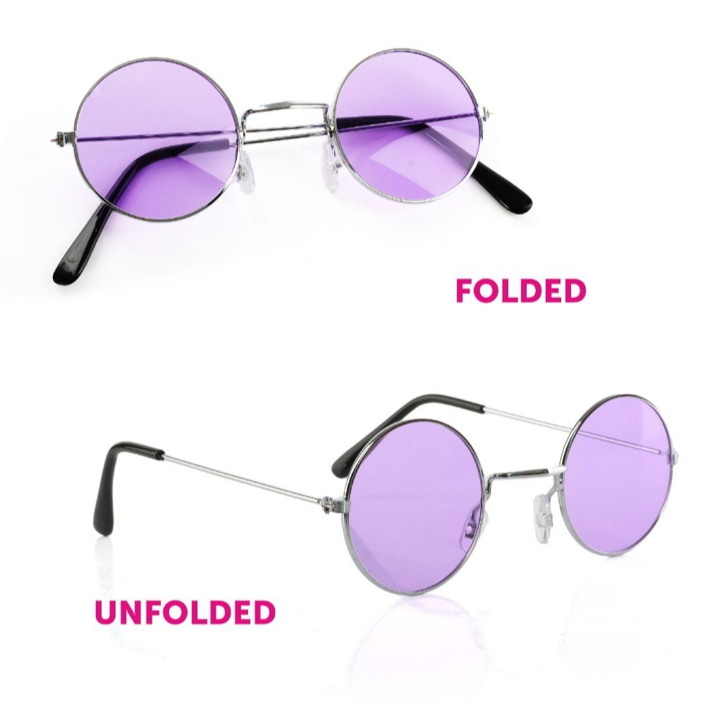 Prince of Darkness Accessory Set | 4 Pcs | Wig, Glasses, Cross Necklace & Crow