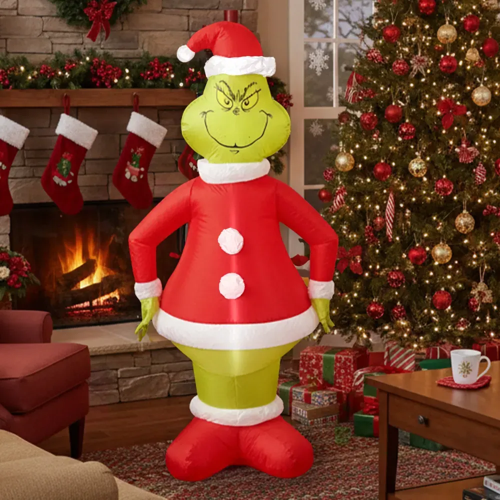 5 Ft / 150cm Inflatable Grinch Decoration