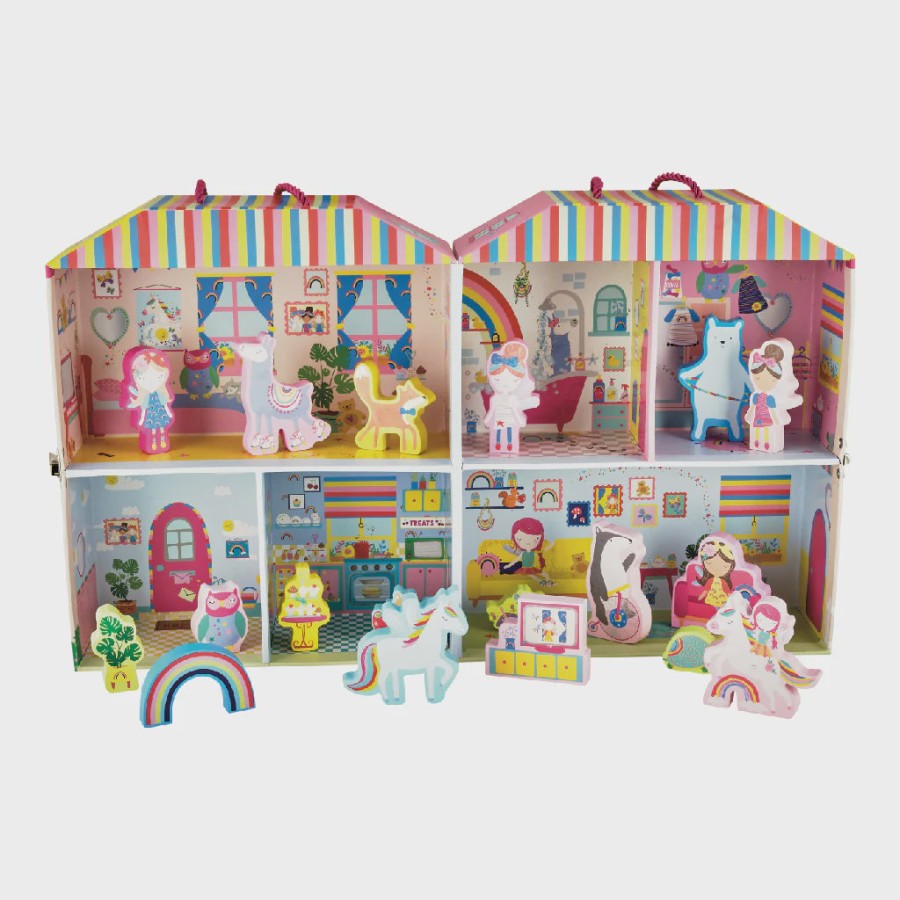 Floss & Rock Wooden Rainbow Fairy Playbox
