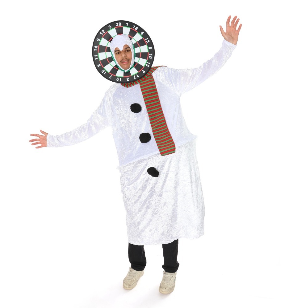 Click to view product details and reviews for Adults Dartboard Snowman Costume. Click to view product details and reviews for Adults Dartboard Snowman Costume.