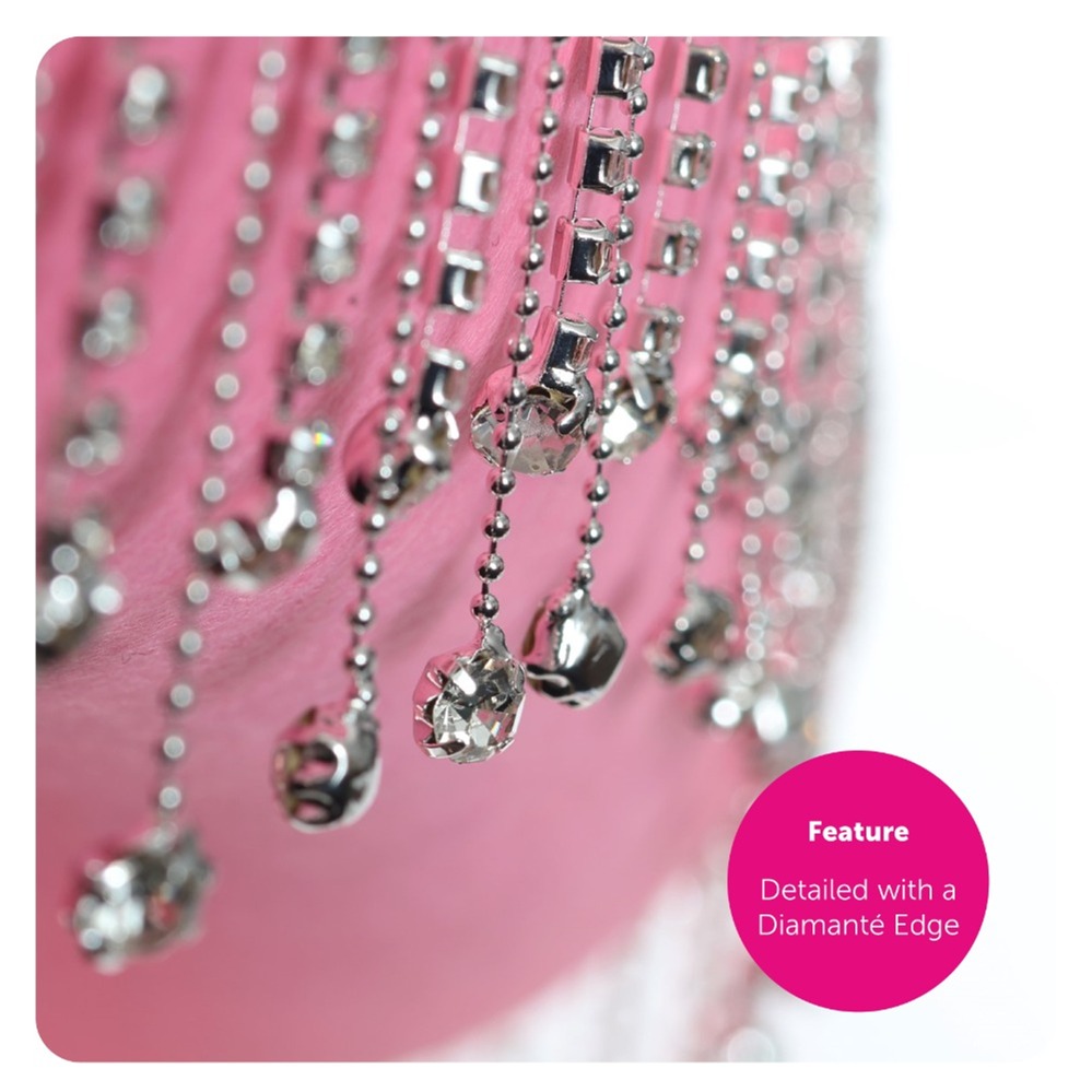 Pink Cowboy Hat with Diamantes & Bandana