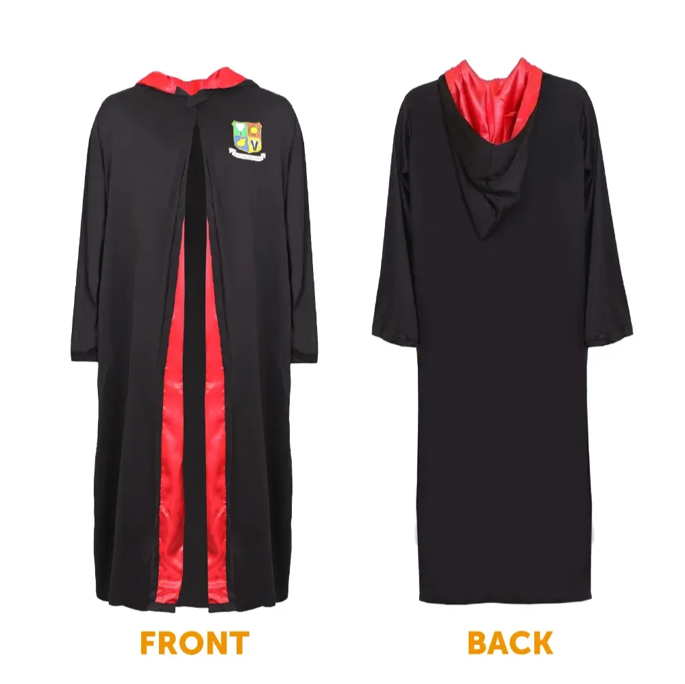 Adults Wizard Halloween Magic School Uniform Costume