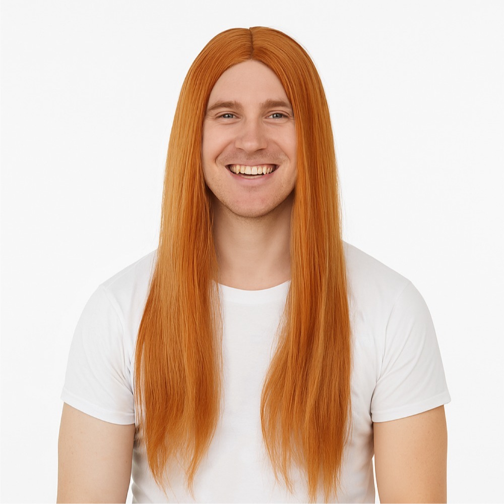 Long Ginger Wig