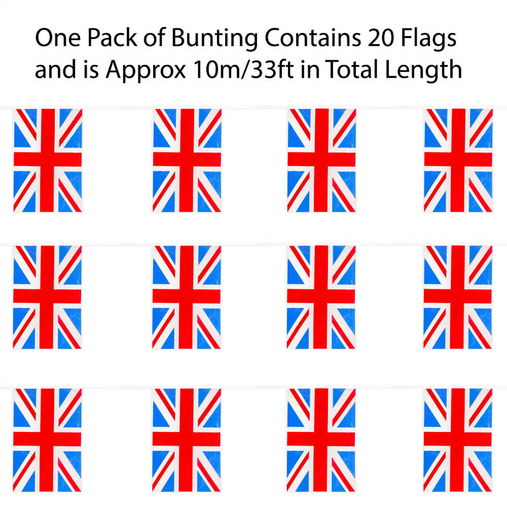 Union Jack Flag Bunting United Kingdom Flag