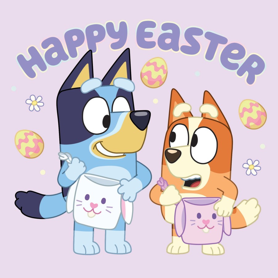 Click to view product details and reviews for Bluey Easter Card.