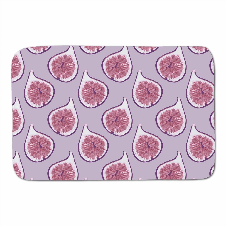Modern Fig Pattern Sherpa Blanket