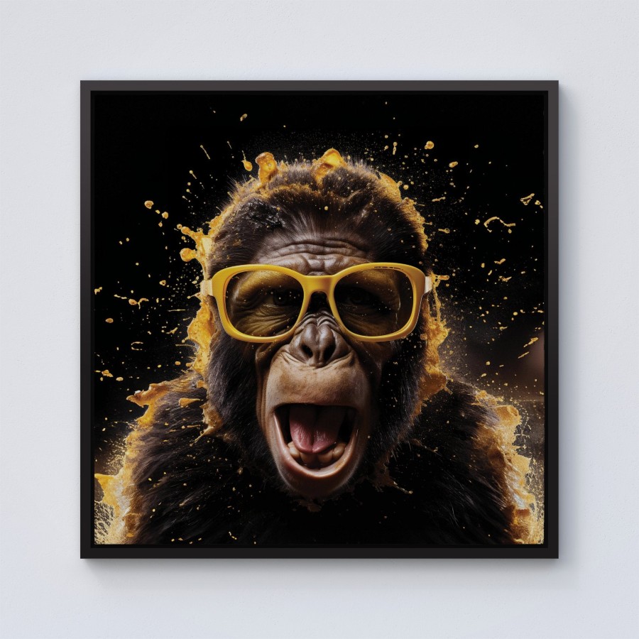 Click to view product details and reviews for Splashart Monkey Face With Yellow Glasses Framed Canvas 10 X 10 Black. Click to view product details and reviews for Splashart Monkey Face With Yellow Glasses Framed Canvas 10 X 10 Black.