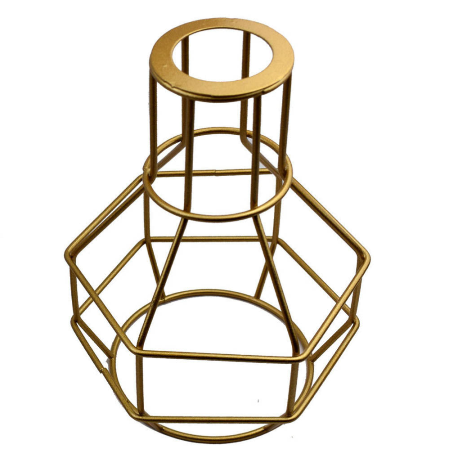 Click to view product details and reviews for Nest Wire Cage Lampshade Gold Lighting Shade2842.