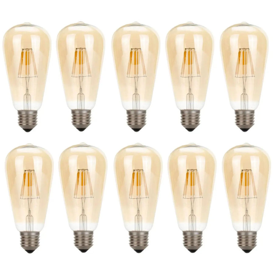 Click to view product details and reviews for 10 X St64 E27 4w Vintage Antique Retro Edison Lamp Light Bulbs Filament 220v Uk2184.