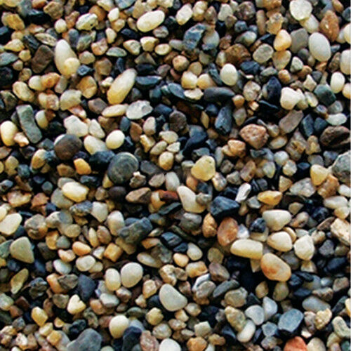 Aqua One Aquarium Fish Tank Natural Gravel River Stones 6mm