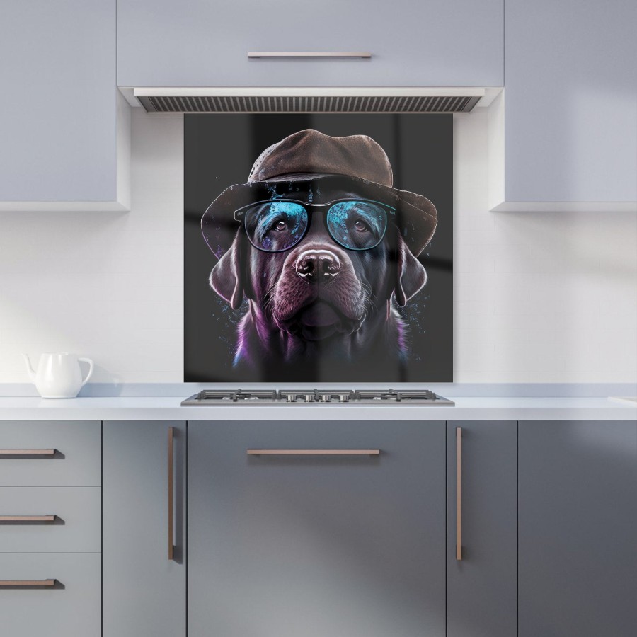 Click to view product details and reviews for Labrador Retriever Dog Splashart Kitchen Splashback W600mm X H600mm.
