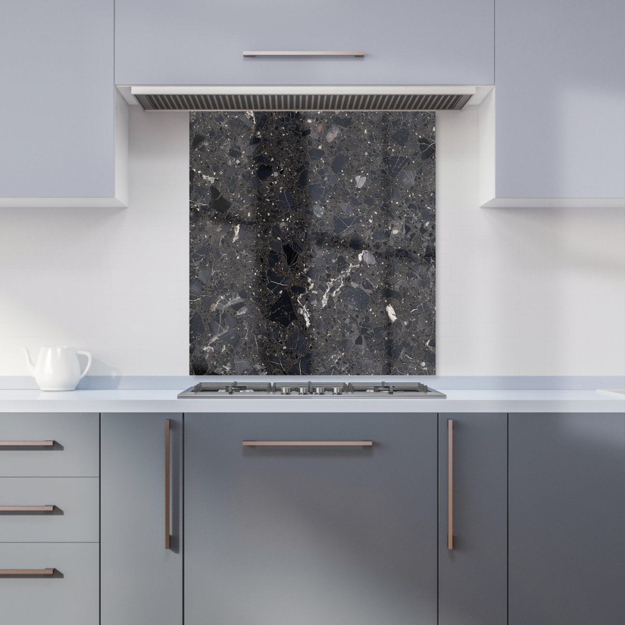 Click to view product details and reviews for Dark Grey Quartz Effect Kitchen Splashback W700mm X H750mm. Click to view product details and reviews for Dark Grey Quartz Effect Kitchen Splashback W700mm X H750mm.