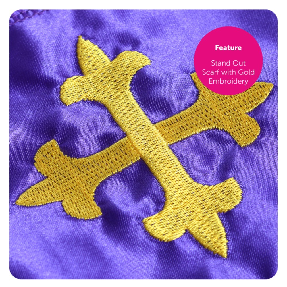 Adults Priest & Nun Couples Costume with Cross Necklace