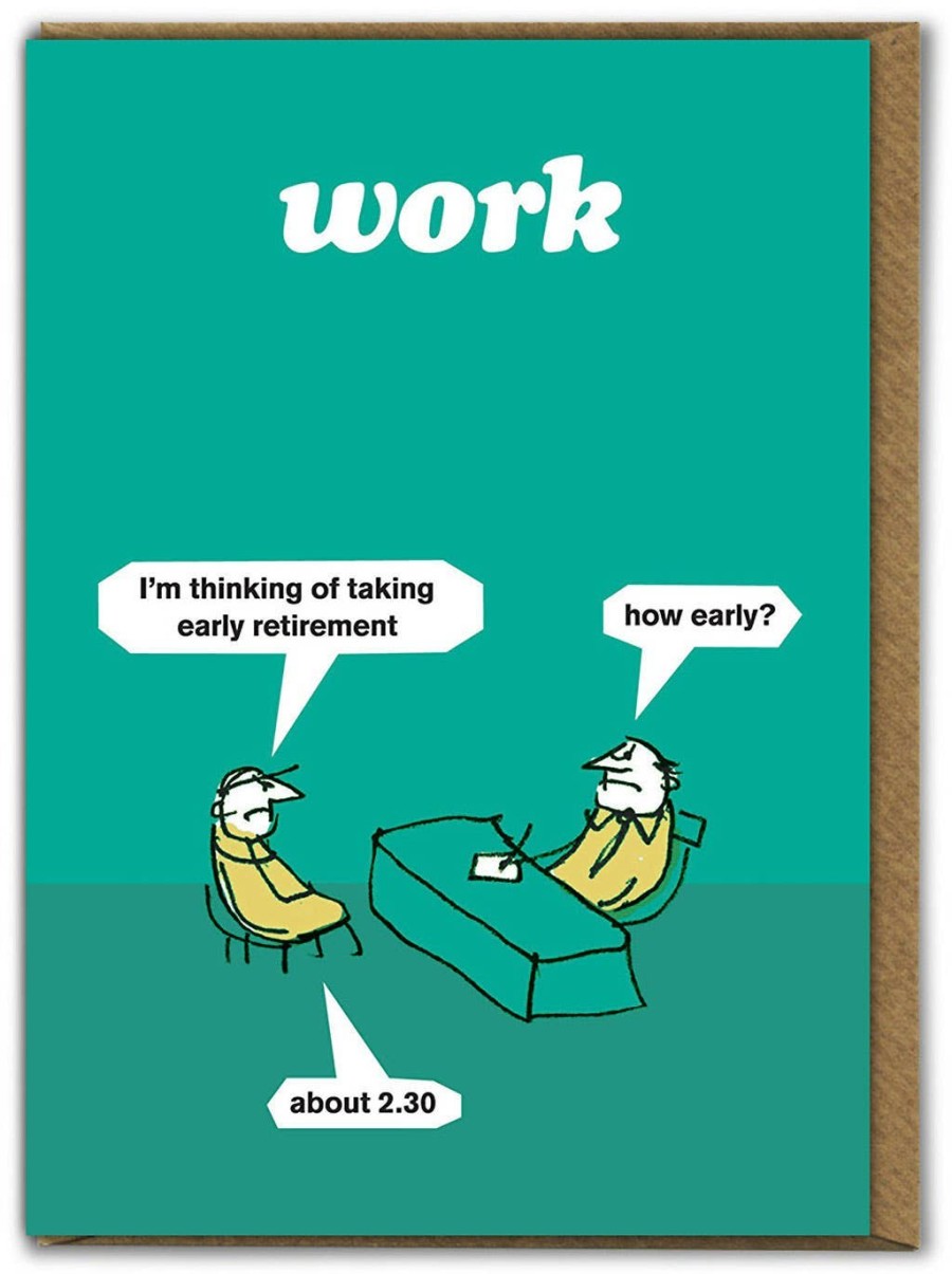 Funny Card Early Retirement Card
