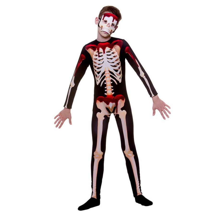 Click to view product details and reviews for Childrens Blood Dripping Skeleton Costume Medium 5 7 Years.
