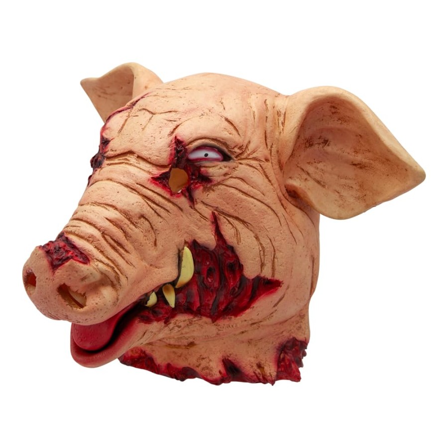 Click to view product details and reviews for Adults Slaughtered Pig Latex Mask Full Head Horror Flesh Halloween. Click to view product details and reviews for Adults Slaughtered Pig Latex Mask Full Head Horror Flesh Halloween.