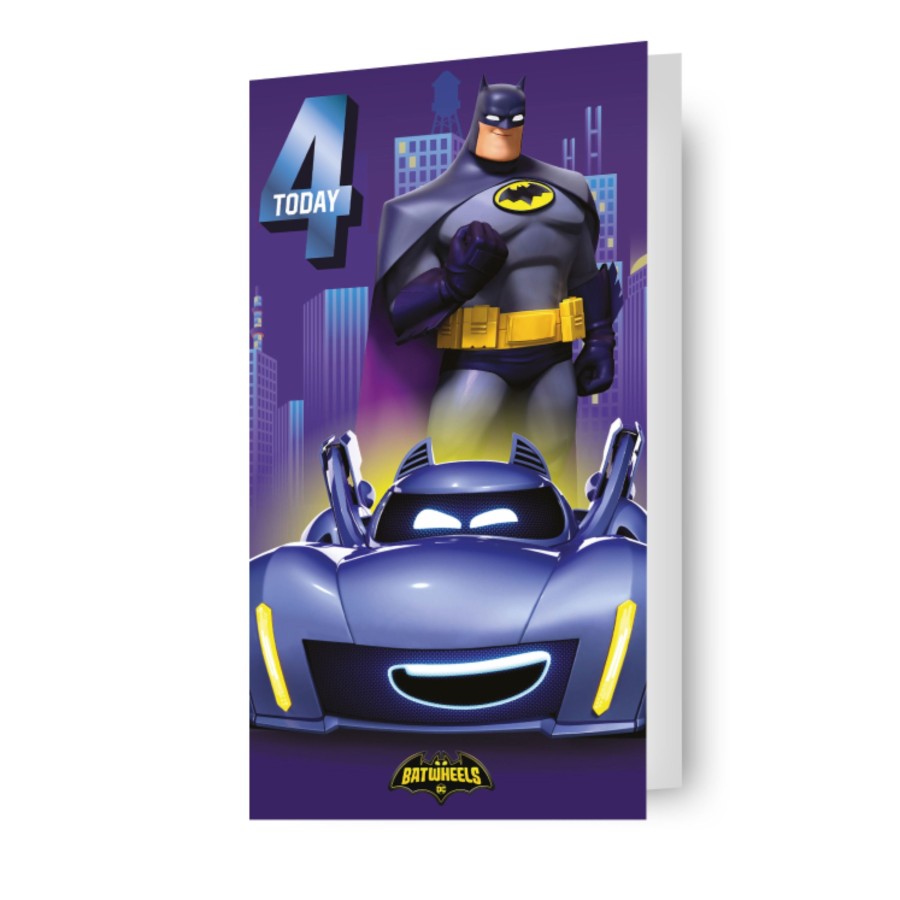 Click to view product details and reviews for Batman Batwheels Age 4 Birthday Card.