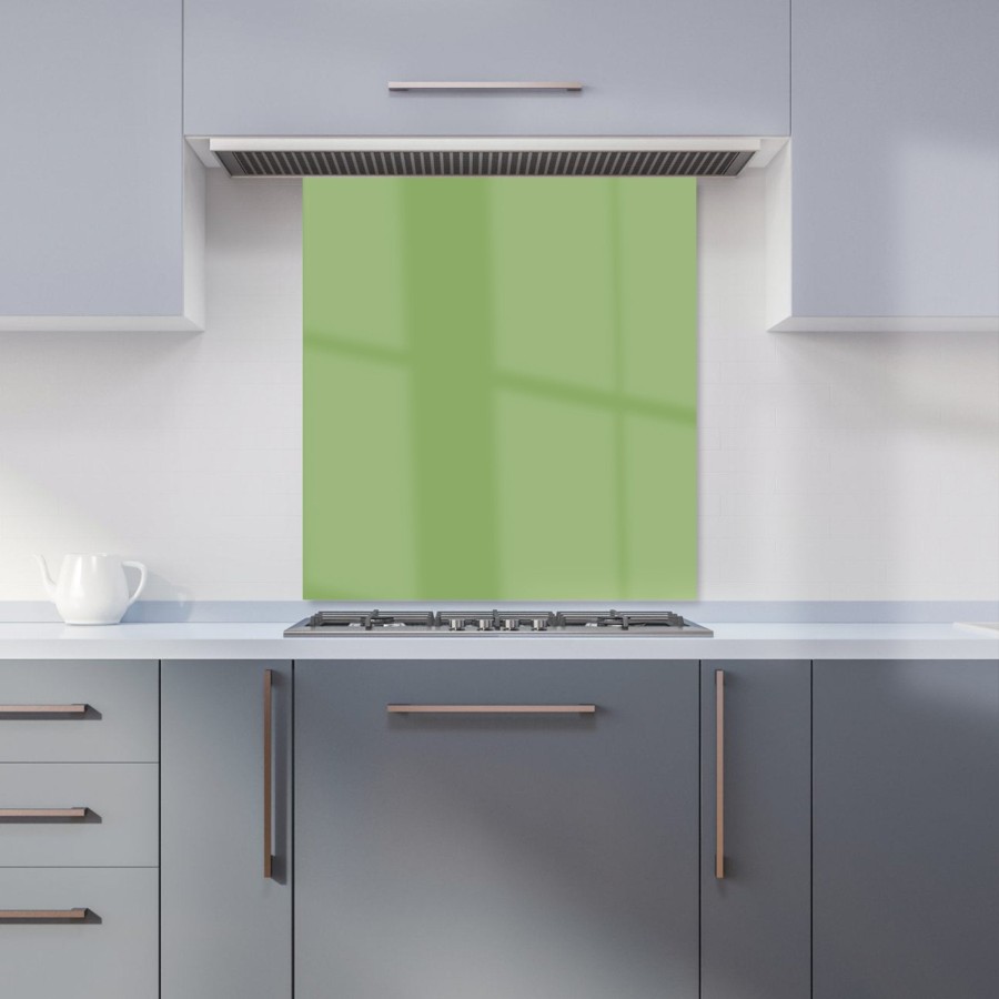 Click to view product details and reviews for Thyme Green Kitchen Splashback W700mm X H750mm.