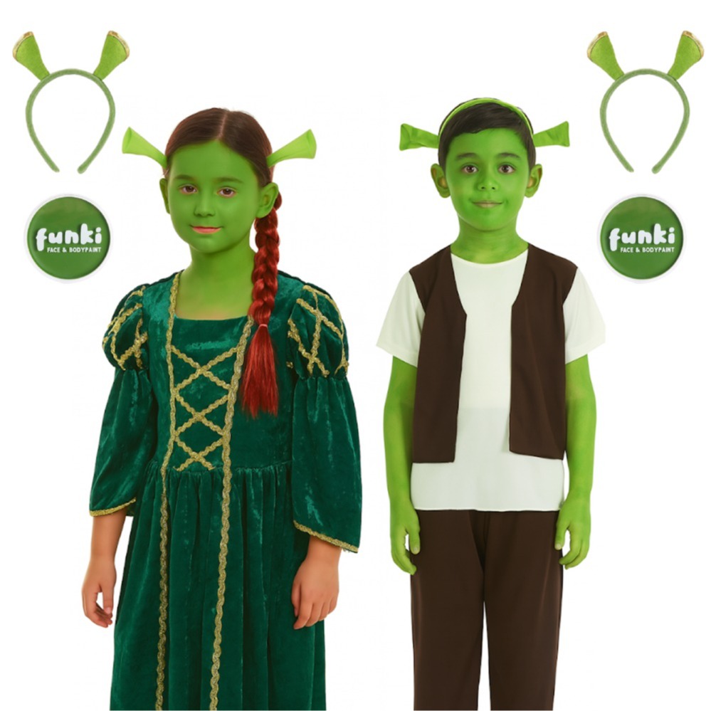 Click to view product details and reviews for Kids Couples Green Ogre Costume Large Large.