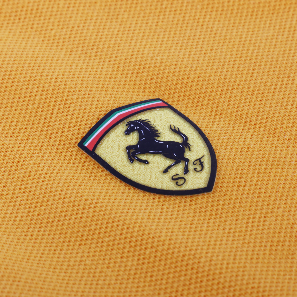 Officially Licenced Ferrari Bright Yellow Polo