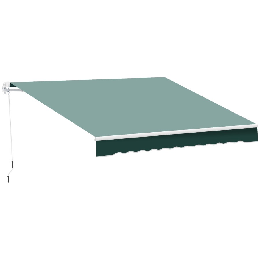 Click to view product details and reviews for Green Retractable Garden Awning 25x2m Canopy.