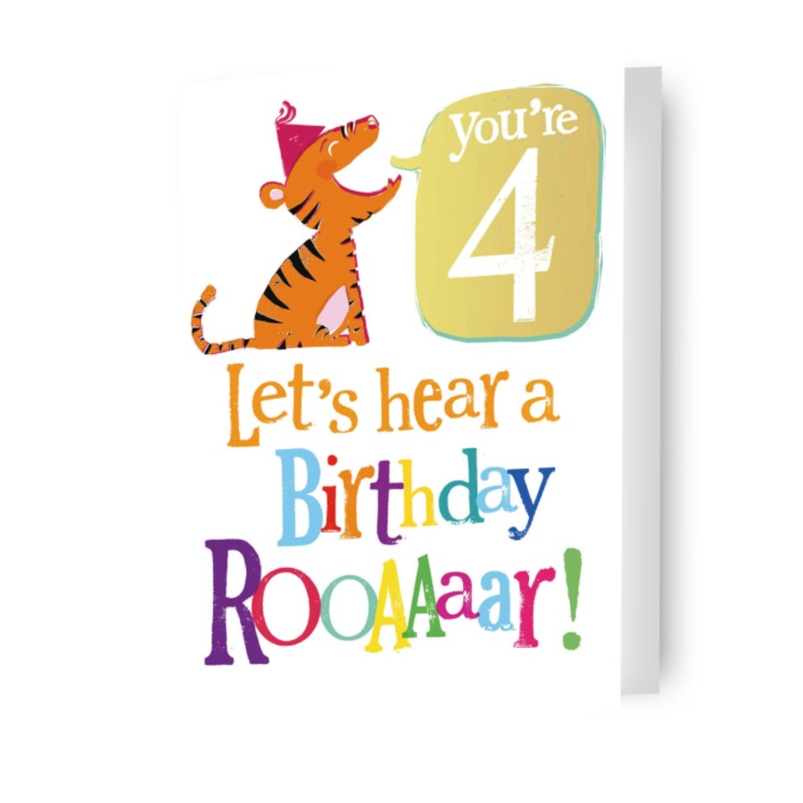 Click to view product details and reviews for Brightside Age 4 Birthday Card.