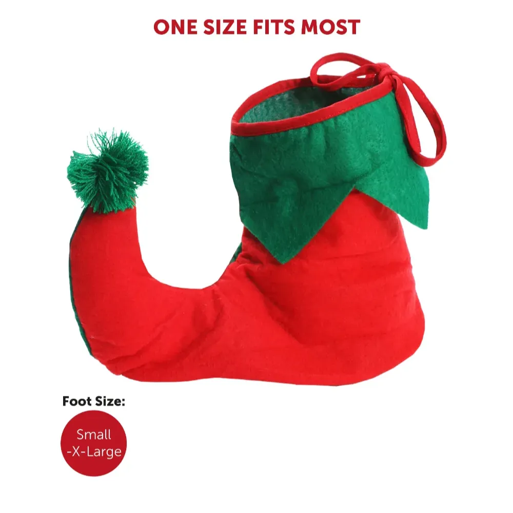 Childs Elf Costume | 4 Pcs | Tunic, Hat, Tights & Boots