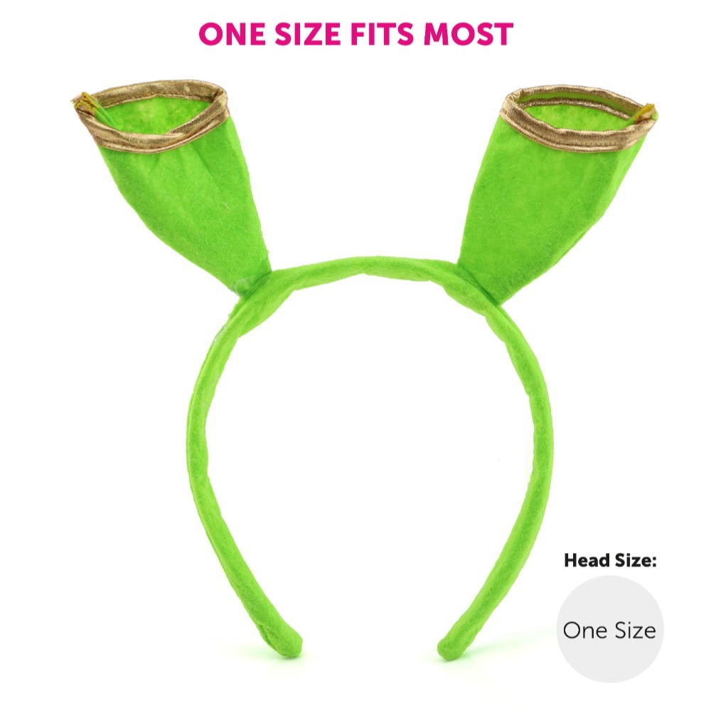 Ladies Green Princess Ogre Costume with Tights