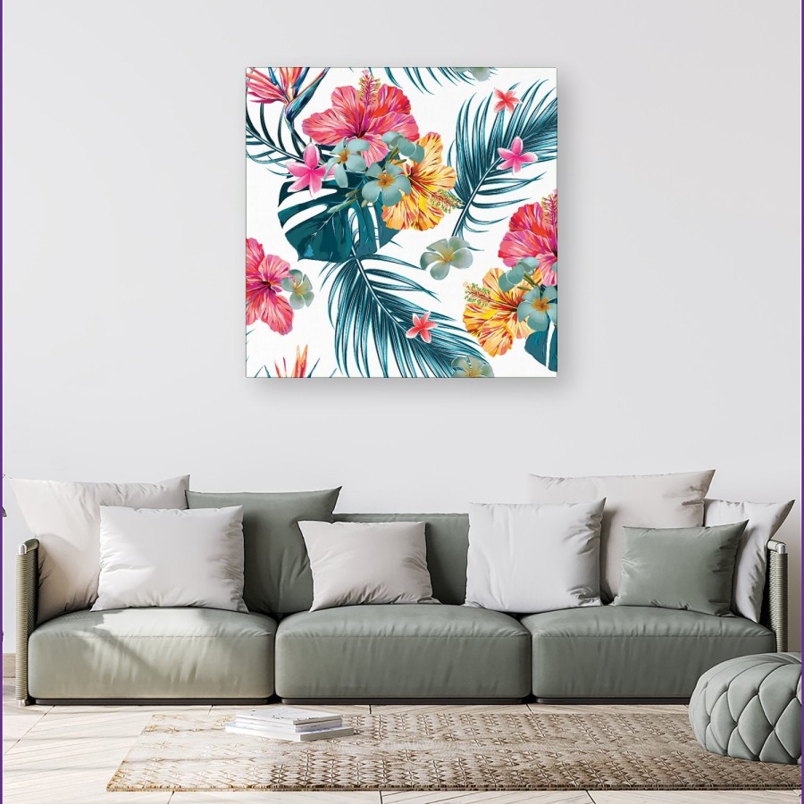 Click to view product details and reviews for Spring Summer Flowers Canvas Small 10 X 10.