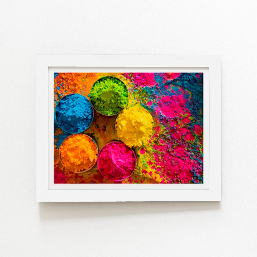 Click to view product details and reviews for Colourful Bowls Art Prints 12 X 16 Black Frame.