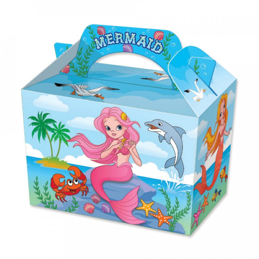 Click to view product details and reviews for 10 Mermaid Boxes For Themed Party Decorations.