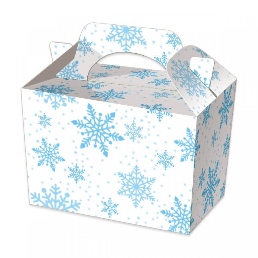 10 White Snowflake Boxes | Cazaar