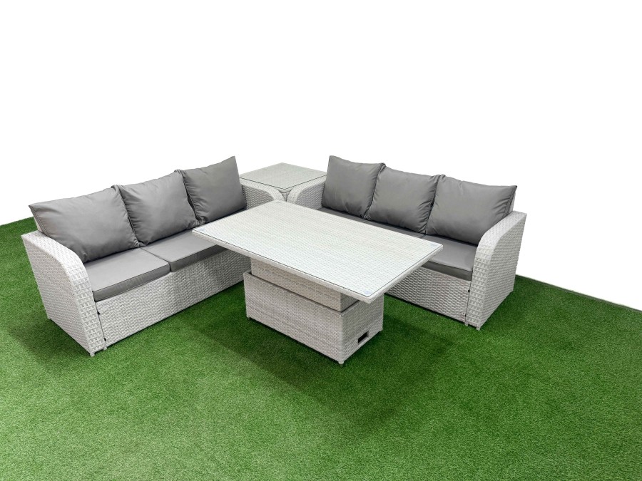 Click to view product details and reviews for Fimous Outdoor Garden Furniture Sets 6 Seater Wicker Rattan Furniture Sofa Sets With Adjustable Lifting Dining Or Coffee Table High Back Lounge Sofa S. Click to view product details and reviews for Fimous Outdoor Garden Furniture Sets 6 Seater Wicker Rattan Furniture Sofa Sets With Adjustable Lifting Dining Or Coffee Table High Back Lounge Sofa S.