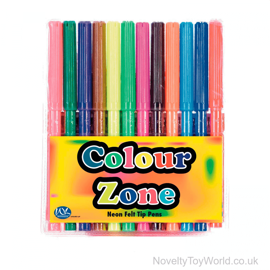 12 Felt Tip pens