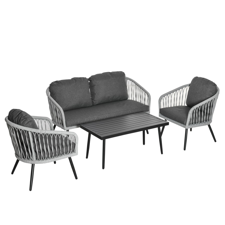 Click to view product details and reviews for Outsunny 4 Piece Rattan Patio Sofa Set W 2 Sofa 1 Loveseat Coffee Table. Click to view product details and reviews for Outsunny 4 Piece Rattan Patio Sofa Set W 2 Sofa 1 Loveseat Coffee Table.