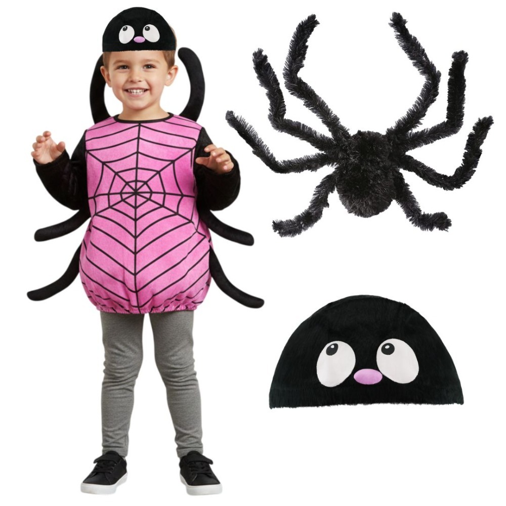 Click to view product details and reviews for Kids Spider Costume 3 Pcs Costume Hat Spider.