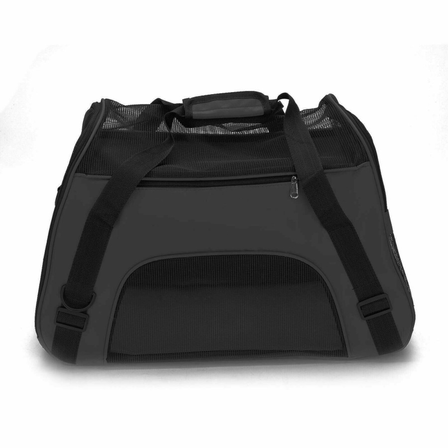 Click to view product details and reviews for Large Pet Carrier Bag Dog Carrier Bag Avc Portable Soft Fabric Fold Dog Cat Puppy Travel Bag Black.