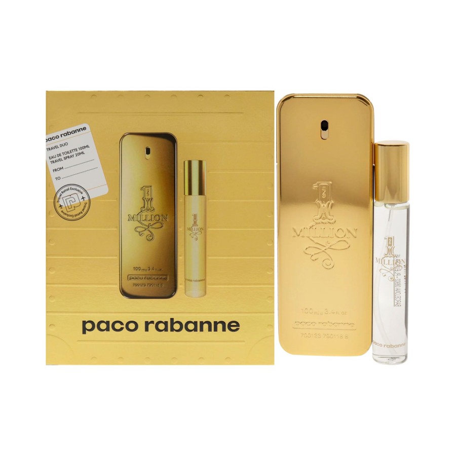 Paco Rabanne 1 Million 100ml Eau de Toilette Spray Gift Set