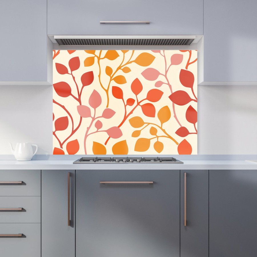 Click to view product details and reviews for Colorful Autumn Leaves Kitchen Splashback W595mm X H745mm.