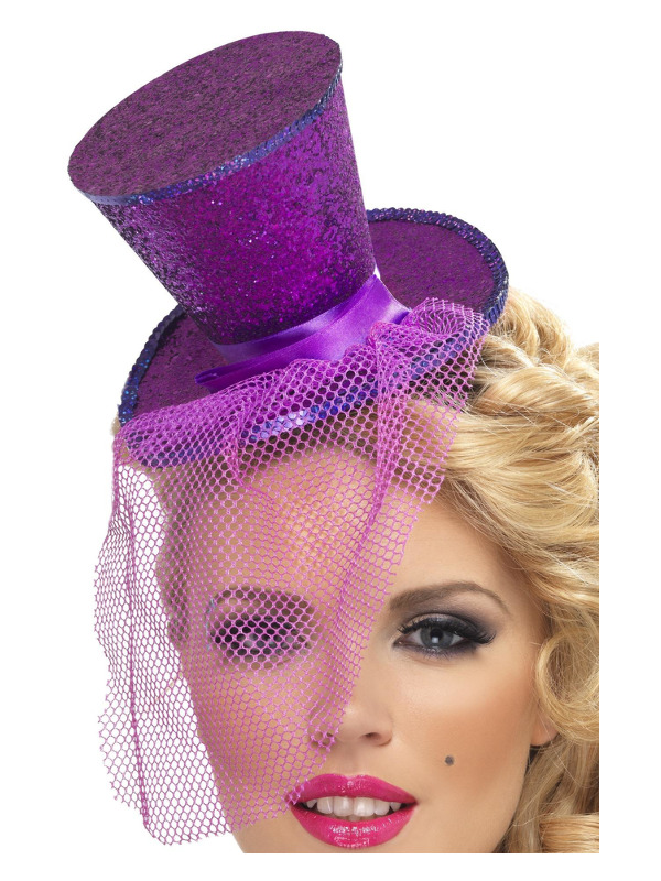 Fever Mini Top Hat on Headband,