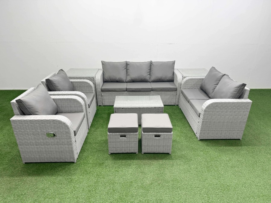 Click to view product details and reviews for Fimous Pe Rattan Garden Furniture Set Adjustable Chair Sofa Double Love Seat 2 Seater Sofa Lounge Set Oblong Coffee Table 2 Stools 2 Side Table Light. Click to view product details and reviews for Fimous Pe Rattan Garden Furniture Set Adjustable Chair Sofa Double Love Seat 2 Seater Sofa Lounge Set Oblong Coffee Table 2 Stools 2 Side Table Light.