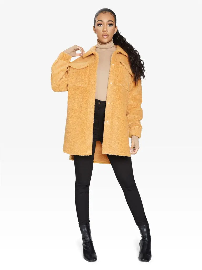 Mustard Yellow / One Size (Fits UK 8-14)