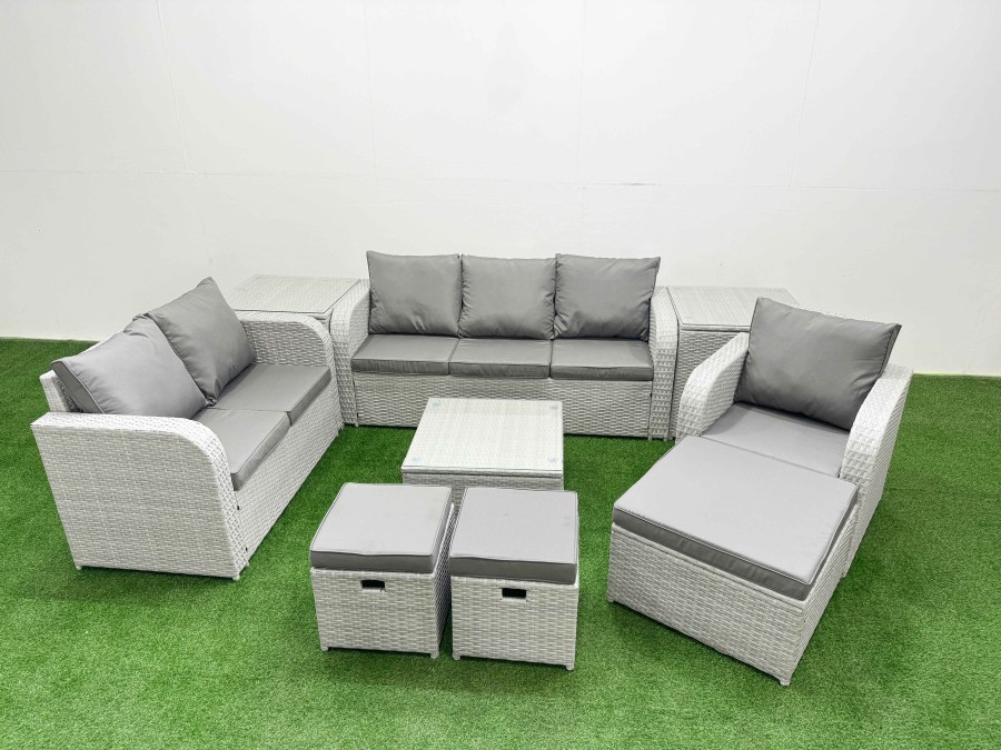 Click to view product details and reviews for Fimous Patio Pe Wicker 9 Seater Outdoor Rattan Furniture Sofa Sets With Square Coffee Table Reclining Chair Loveseat Sofa 3 Seater Sofa Stool 2 Side T. Click to view product details and reviews for Fimous Patio Pe Wicker 9 Seater Outdoor Rattan Furniture Sofa Sets With Square Coffee Table Reclining Chair Loveseat Sofa 3 Seater Sofa Stool 2 Side T.